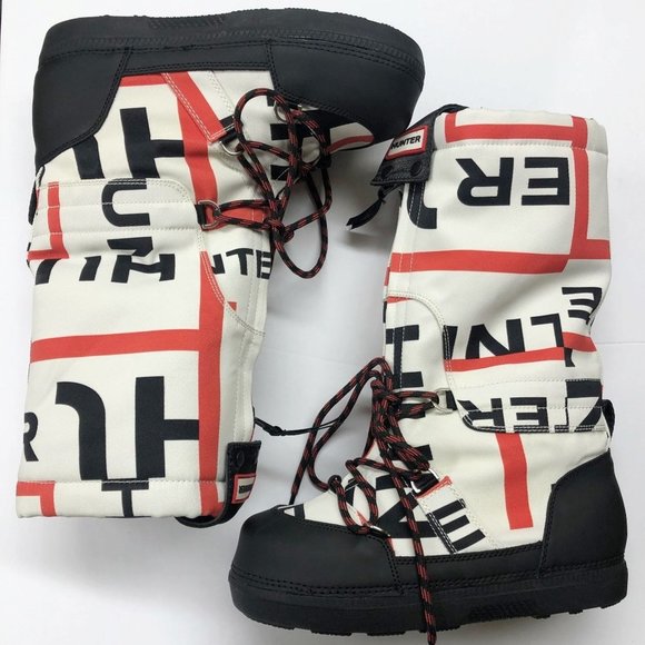Hunter Shoes - Hunter Logo Snow Moon Boots Size US 5